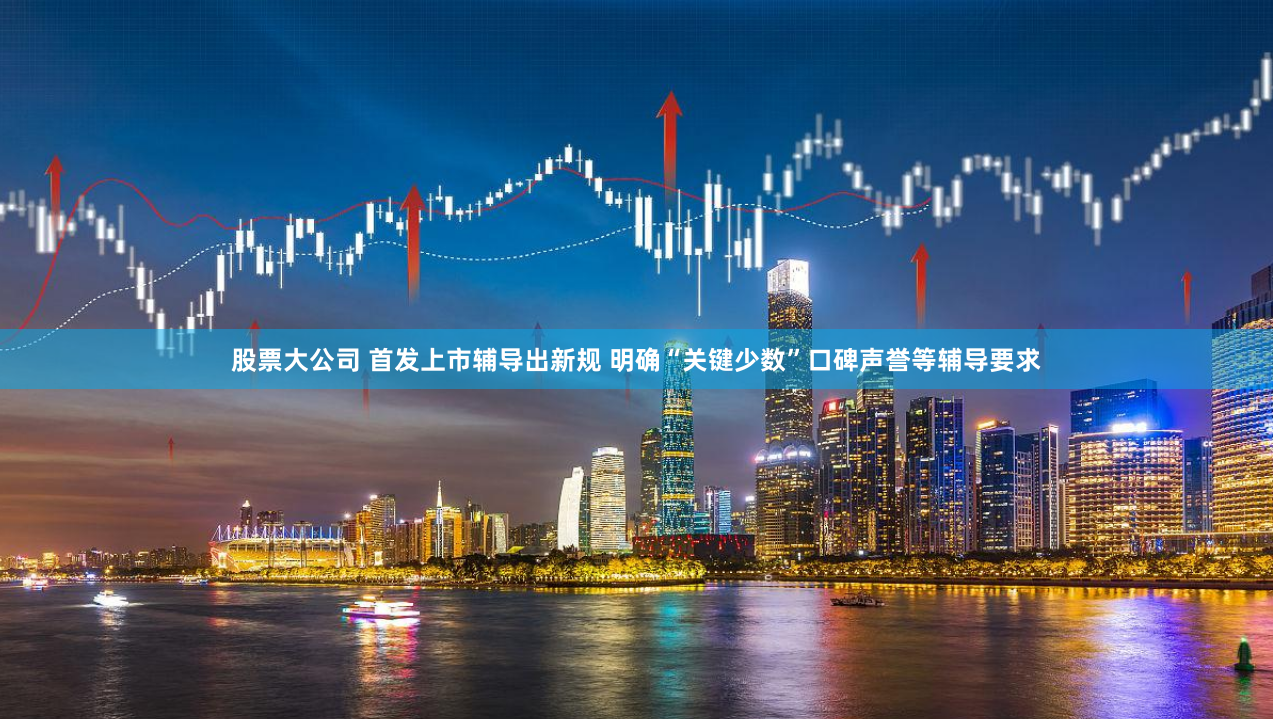 股票大公司 首发上市辅导出新规 明确“关键少数”口碑声誉等辅导要求