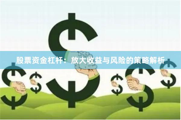 股票资金杠杆：放大收益与风险的策略解析